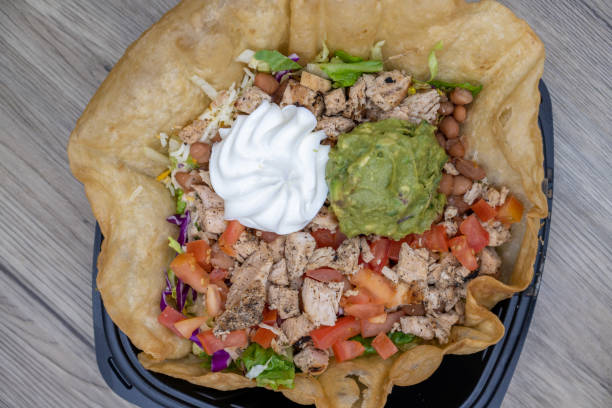 istock Fast Food order of from Mexican Restaurant. 1490760822