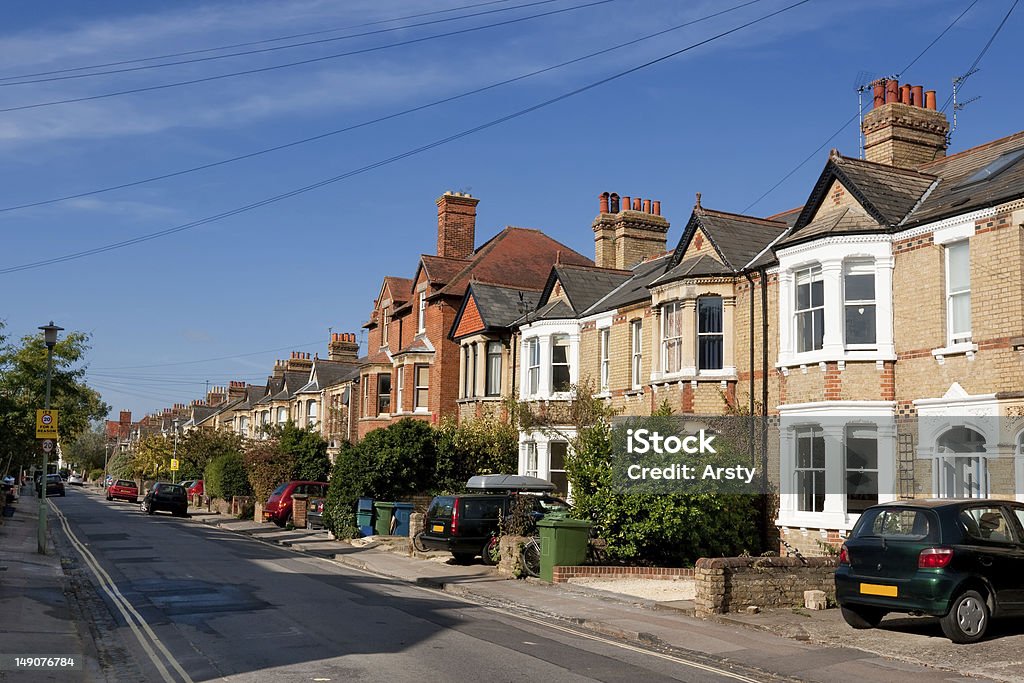 Casas inglês - Foto de stock de Casa royalty-free