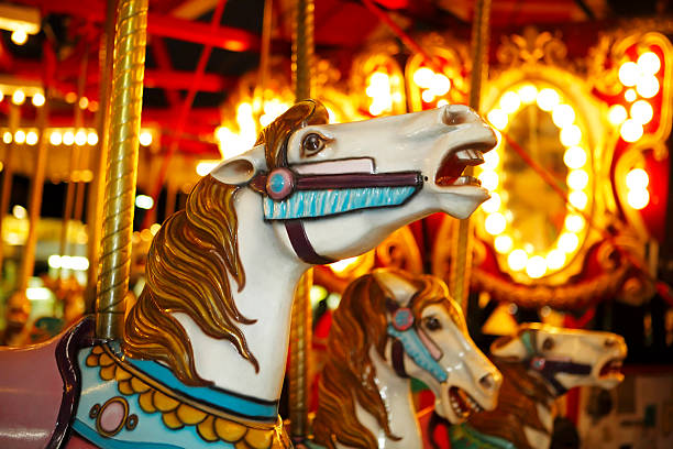 istock Carousel Horse on the Merry go round. 149076902