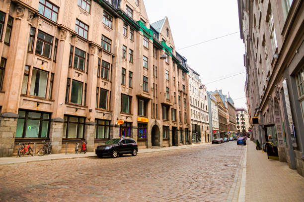 istock Streets of Riga. Latvia 1490772624