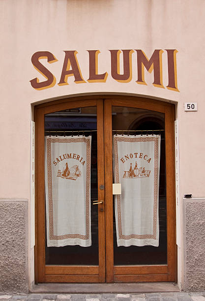 istock Italian delicatessen and wine shop 149077336