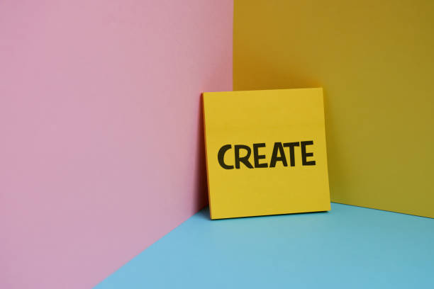 istock The word of create on adhesive note paper 1490774793