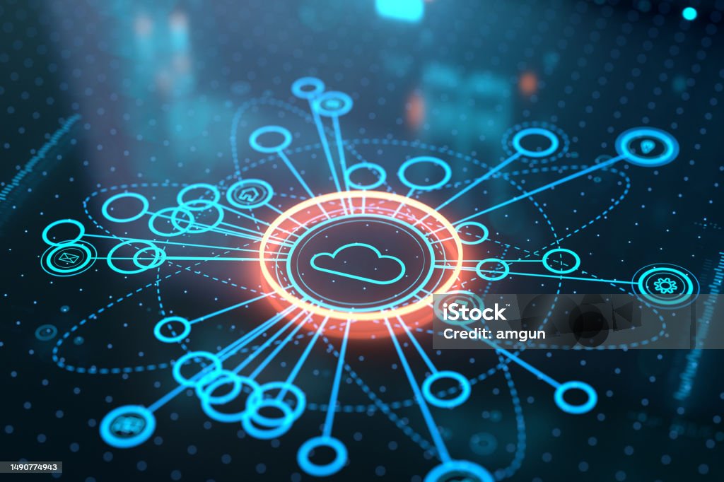 Abstract Infrastructure Background Internet Infrastructure Concept Abstract Technology Background Stock ...