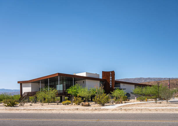 istock Borrego Springs public library building, CA, USA 1490780264