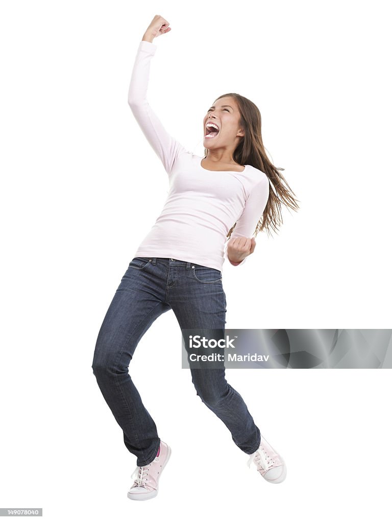 Ganar éxito mujer - Foto de stock de Mujeres libre de derechos