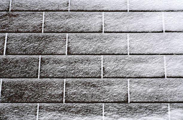 Schnee auf dem Dach – Foto