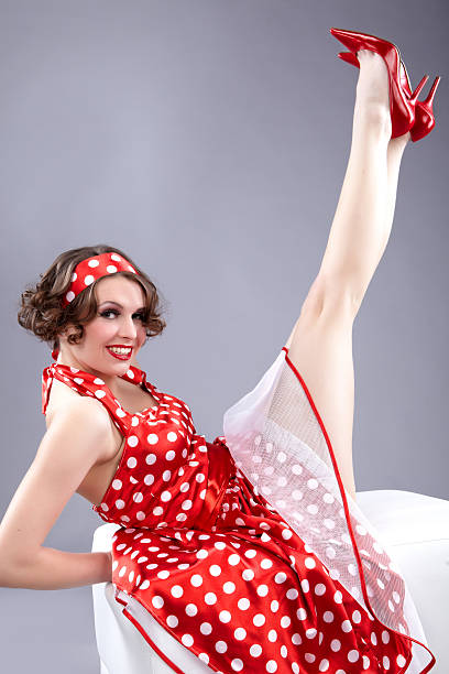 istock Pin-up girl. American style 149078265