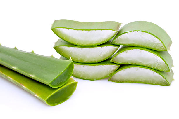 istock Green Aloe Vera slices 149078527