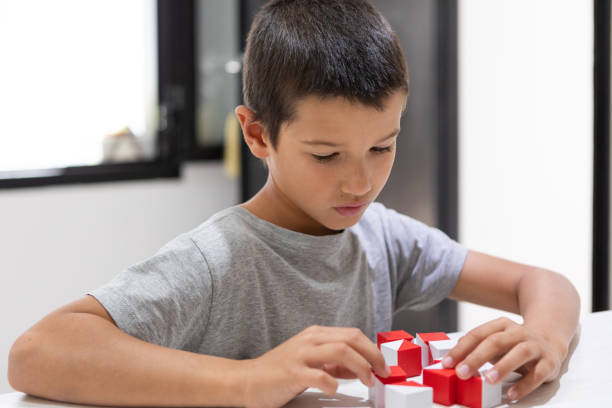 istock Educational psychologist and patient boy 1490791668
