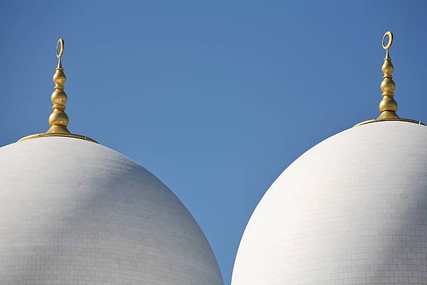 istock Domes of Sheikh Zayed Mosque in Abu Dhabi 149079838