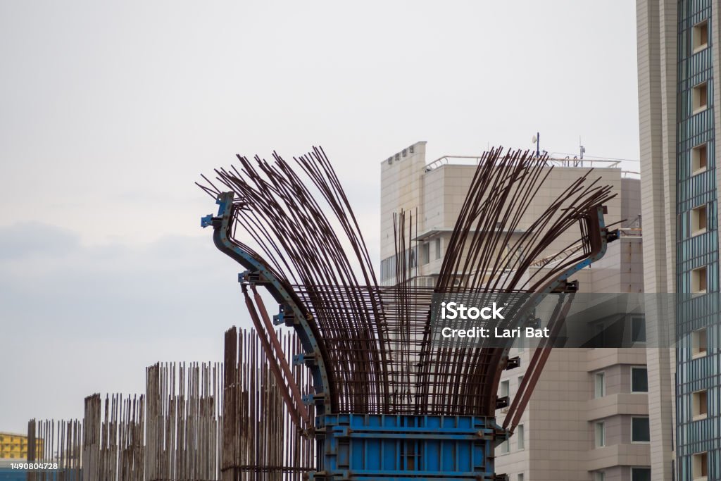 Form Work Shell Construction Shell Structures Monolithic Foundation With Metal Reinforcement ...