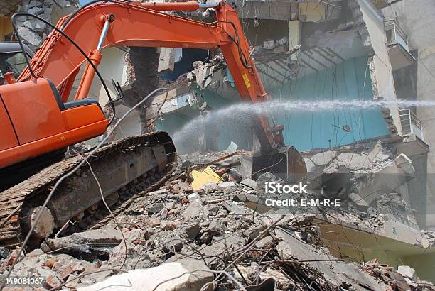 Work Machine Stock Photo - Download Image Now - Activity, Apartment, Backhoe