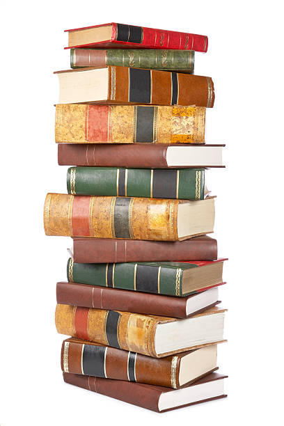 istock A large stack of older books in versions colors 149081948