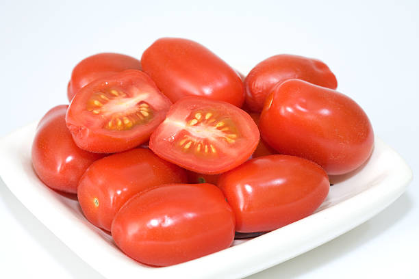 Italian tomatoes stock photo