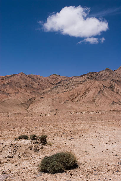 Blue sky and Mountains 2 stock photo