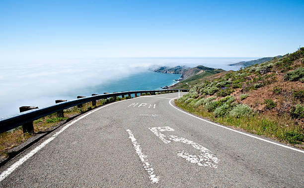 istock Curved road towards Point Bonita 149082484