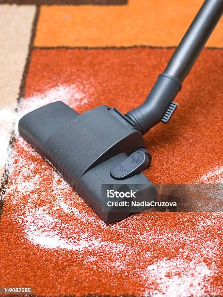 Vacuum Cleaner Stock Photo - Download Image Now - Beige, Brown, Carpet - Decor