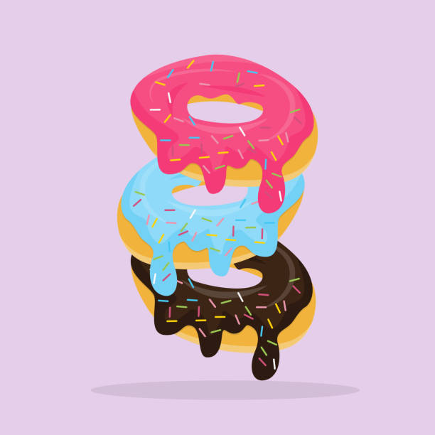 istock Donut Icon Illustration, Isolated Vector, Cartoon Style Food Concept, Design Suitable For Web Landing Page, Banner, Sticker, Background, Poster 1490847211