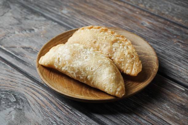 istock Traditional Curry Puff or Malay people called Karipap 1490855534