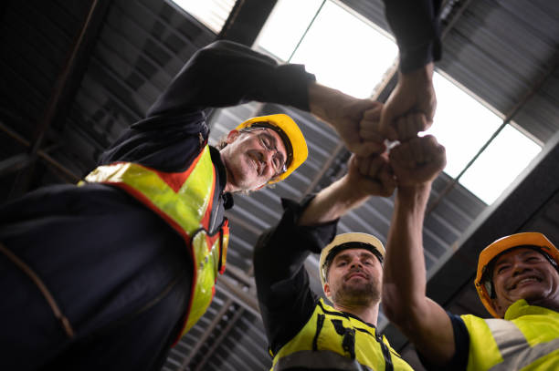 istock Engineers and technicians must join forces when they want to accomplish big tasks. Uniting together to help each other make great things happen. 1490864254