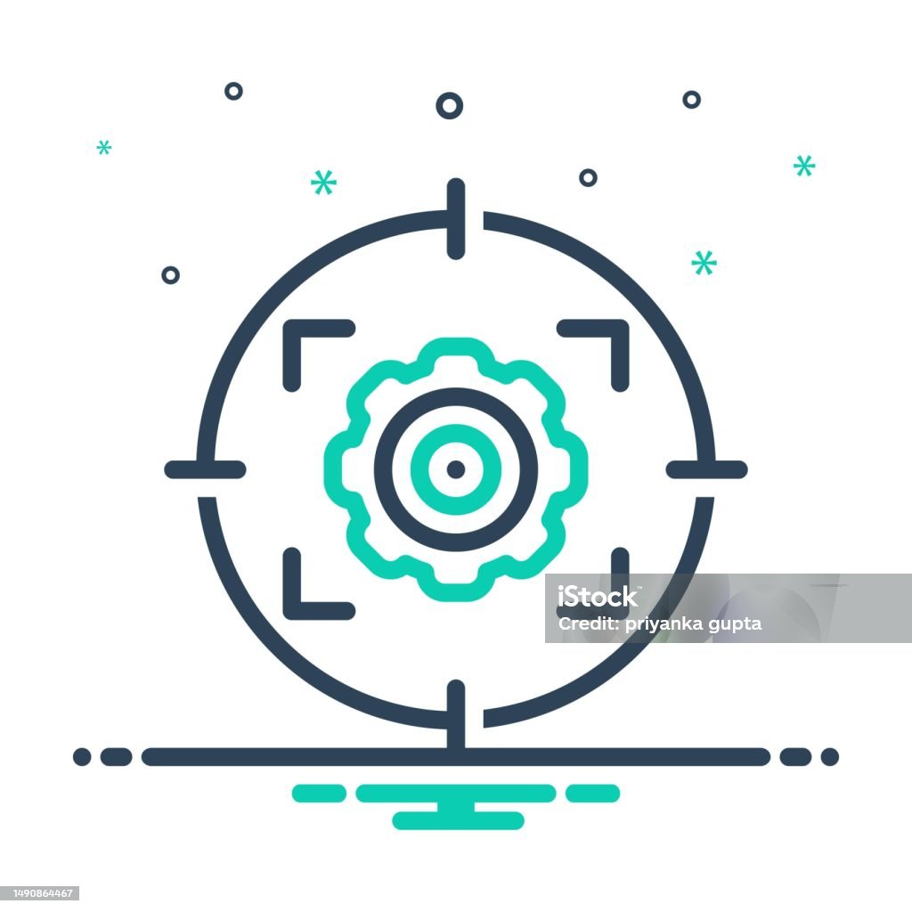 Scope Target Stock Illustration - Download Image Now - Accuracy, Aiming ...