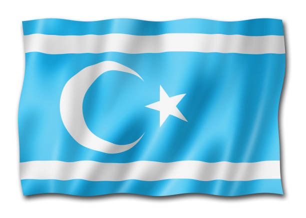 istock Iraqi Turkmens ethnic flag 1490864493