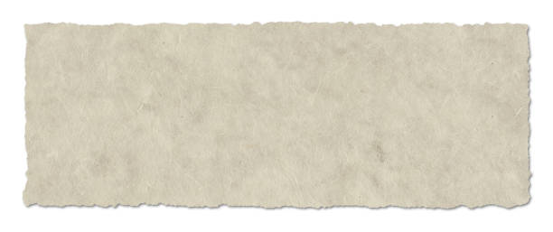 istock Natural nepalese recycled paper texture. Banner background 1490864752