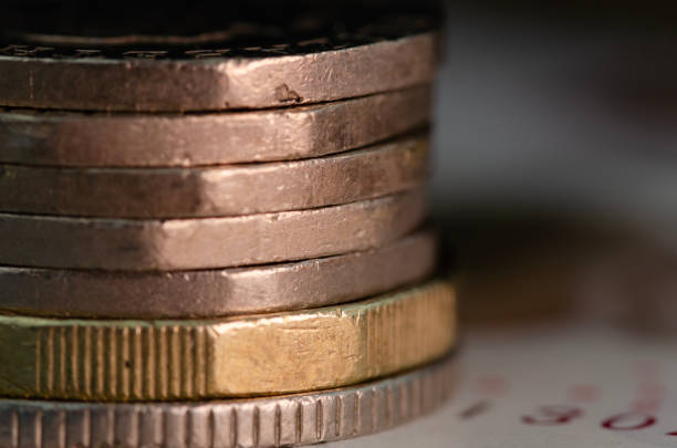 Coins, currency all over the world in pocket.