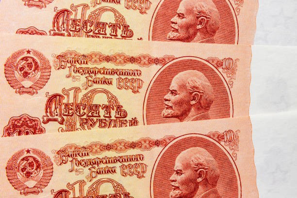 istock A Lenin's portrait on old Soviet ruble banknotes.10 rubles bill of USSR. 1490869026