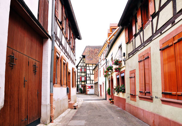 istock Picturesque old houses 1490897997