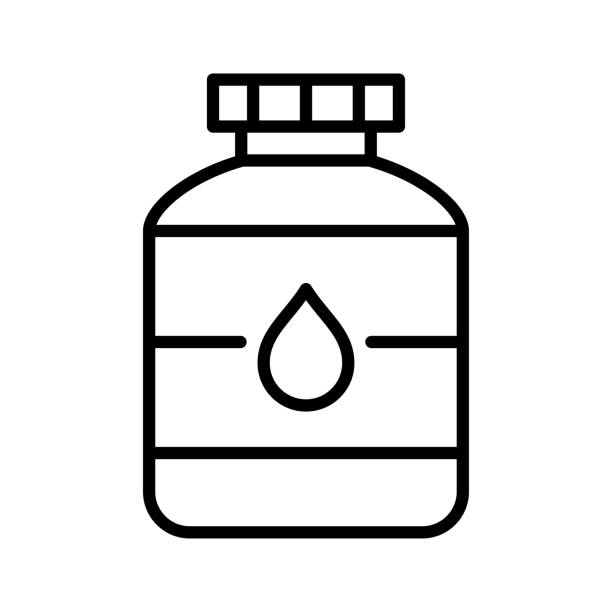 ilustraciones, imágenes clip art, dibujos animados e iconos de stock de plantilla de diseño vectorial de icono de tanque de agua en fondo blanco - pipeline storage tank water pipe oil industry