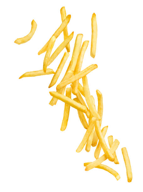 istock French fries splashing isolated 1490907749