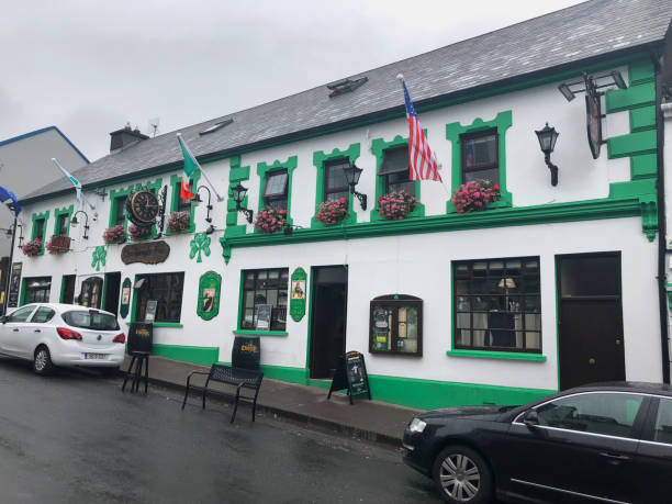 Dingle, Ireland - July 15,2018: The Dingle pub. Dingle is a town in County Kerry, Ireland. The only town on the Dingle Peninsula