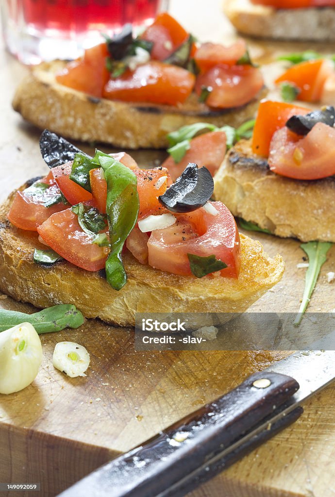 bruschetta - Lizenzfrei Abnehmen Stock-Foto