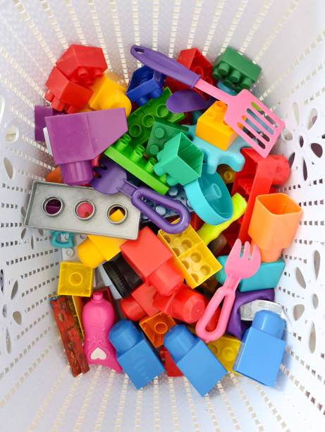 Basket full of toys