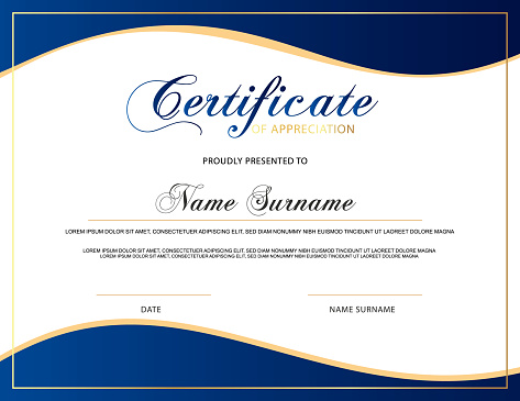 A certificate that is made in the form of a name matrimonial.