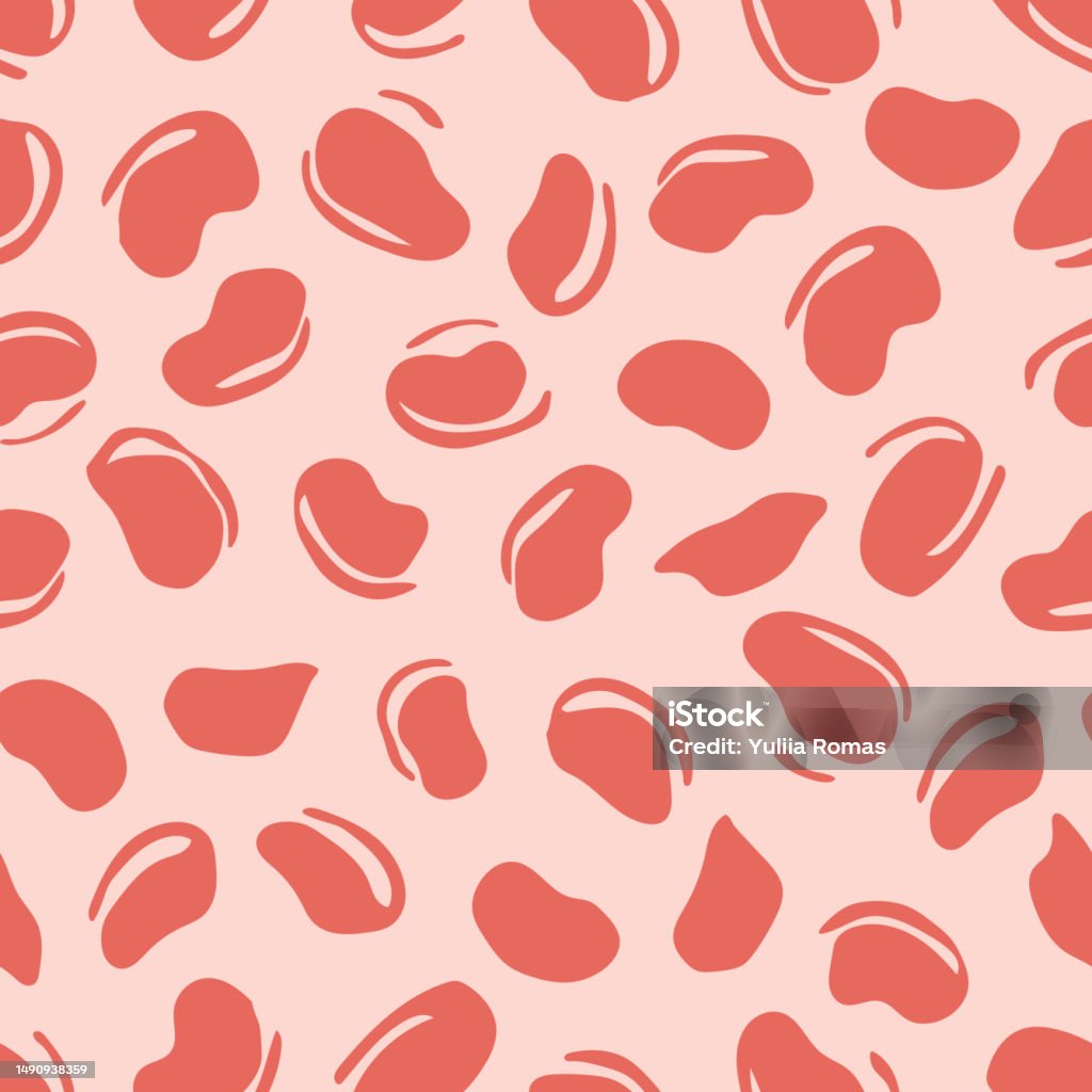 Splotches Pattern Hand Drawn Spots Seamless Pattern Abstract Rough Blots Splotches ...