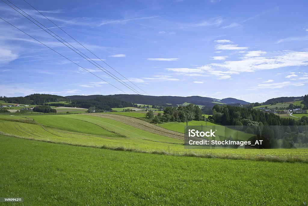 Paisagem Rural em Alta Áustria - Royalty-free Agricultura Foto de stock