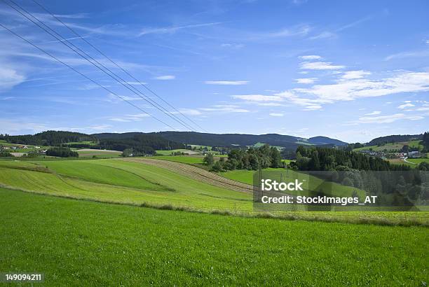 Paisagem Rural Em Alta Áustria - Fotografias de stock e mais imagens de Agricultura - Agricultura, Ajardinado, Alta Áustria