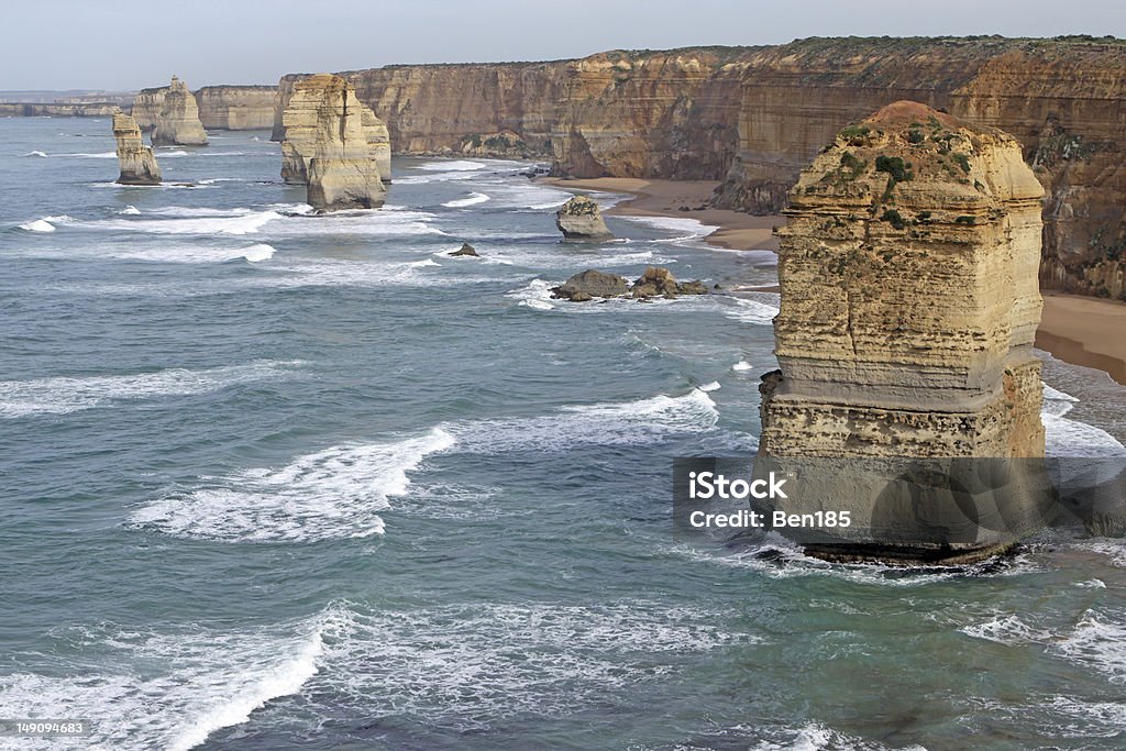 Twelve Apostles-Bergkette - Lizenzfrei Australien Stock-Foto