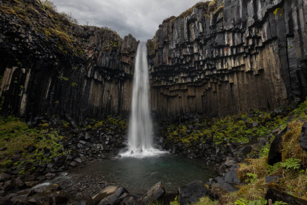 istock Svartifoss waterfall in Iceland 1490955383