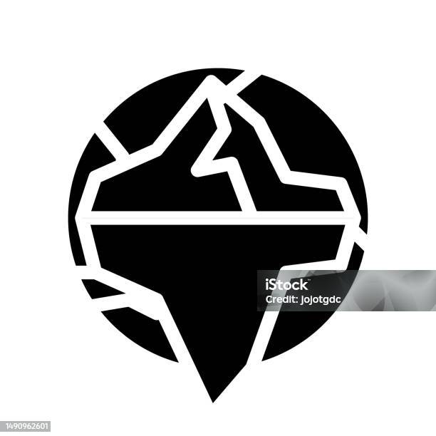Iceberg Icon Sign Symbol Graphic Vector Illustration Stock Illustration ...