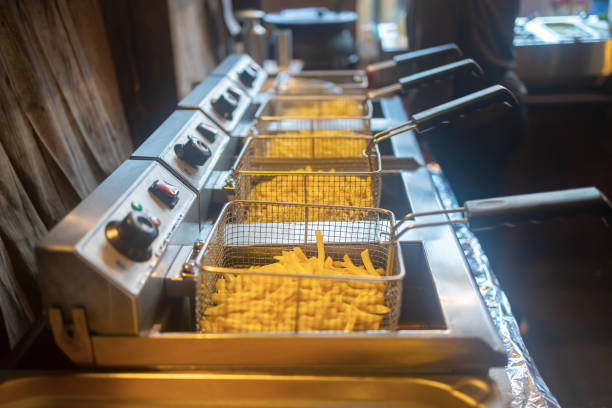 French Fries waiting to fry