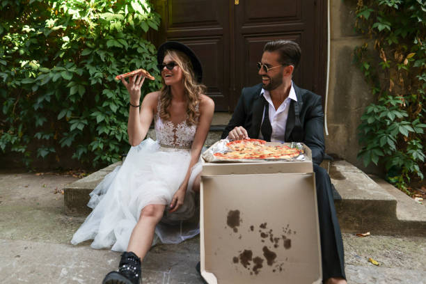 istock Bride and groom on a wedding day 1490976631