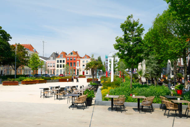istock Historic Square in Vlissingen 1490990169