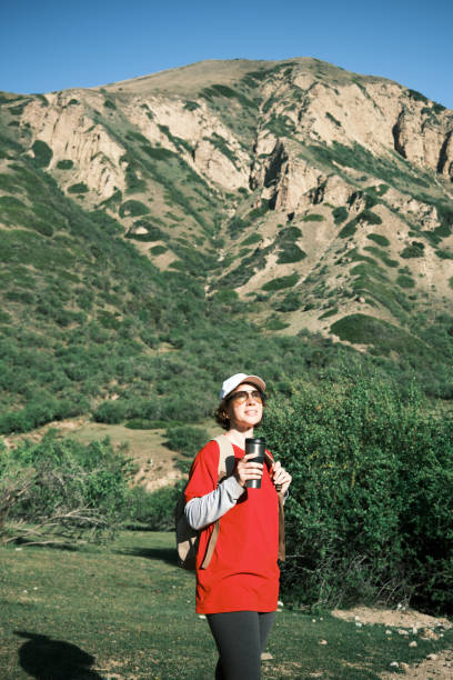 istock Morning on the way to the mountains 1490990892