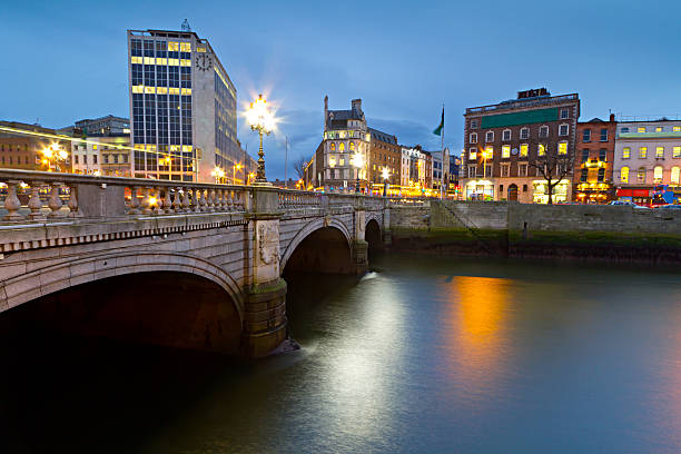 istock O'Connell street bridge in Dublin at night 149099590