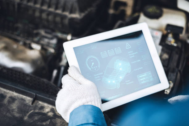 istock A technician examines the primary electric vehicle issue from a client who has utilized the service using a tablet. 1491004475