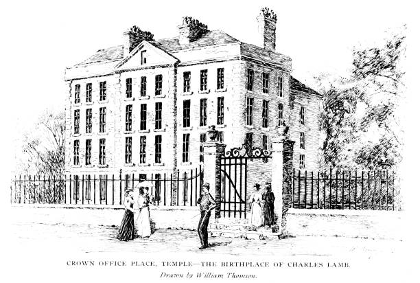istock Charles Lamb's Birthplace in  England,  18-19th Century British Literature 1491006612