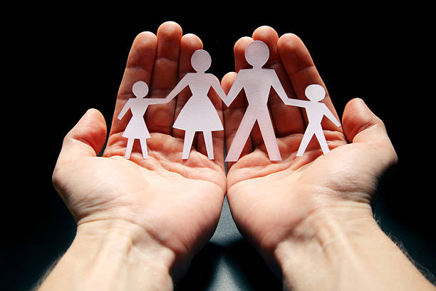 istock Concept image of family protection 149101438